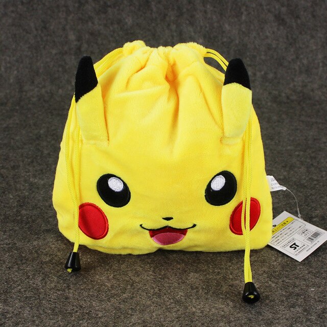 Charmander, Squirtle or Bulbasaur plush bag