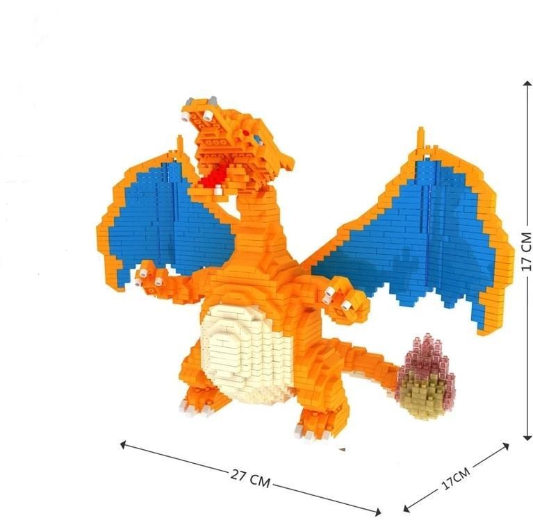 Charizard Charizard Pokemon Building Block Set (2080 pieces)