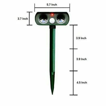 Infrared Solar Powered Animal Pest Repeller (1 Repeller)