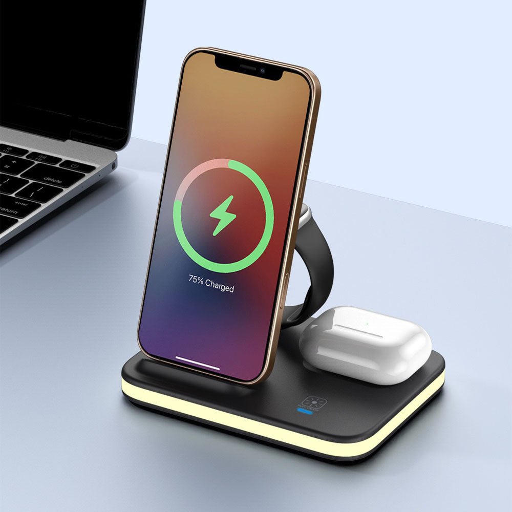 SnapNest 4-in-1 MagSafe 무선 충전기