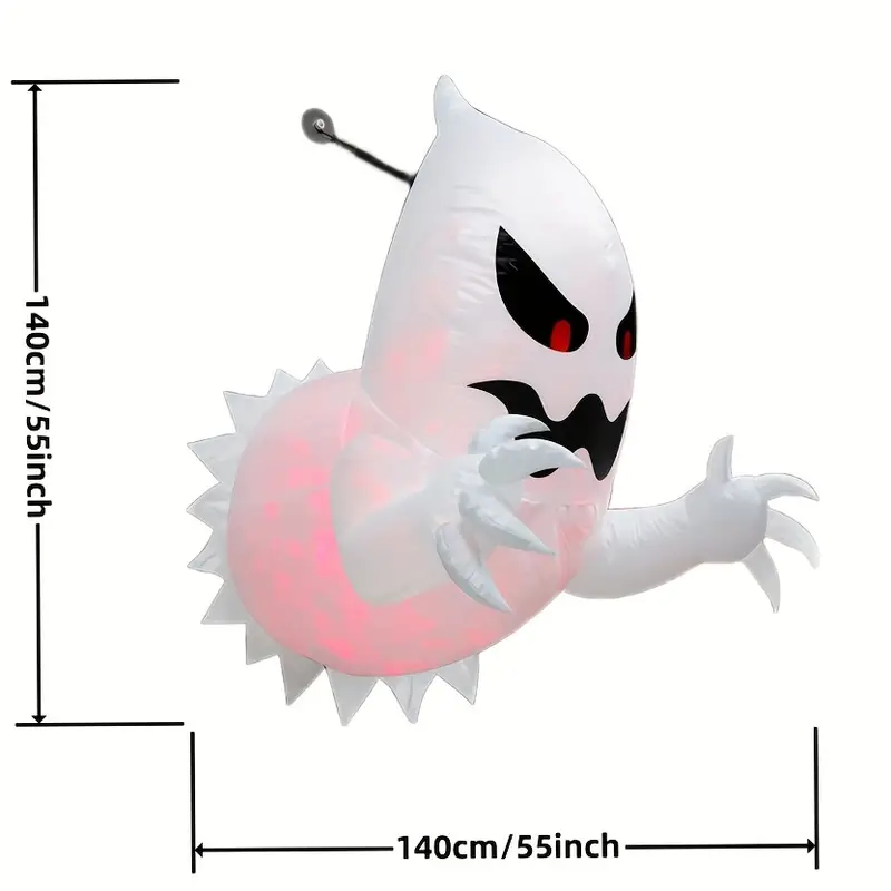 Ghastly Halloween Inflatable Ghost