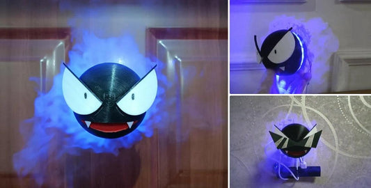 How to 3D Print a Gastly Humidifier (Free STL File)
