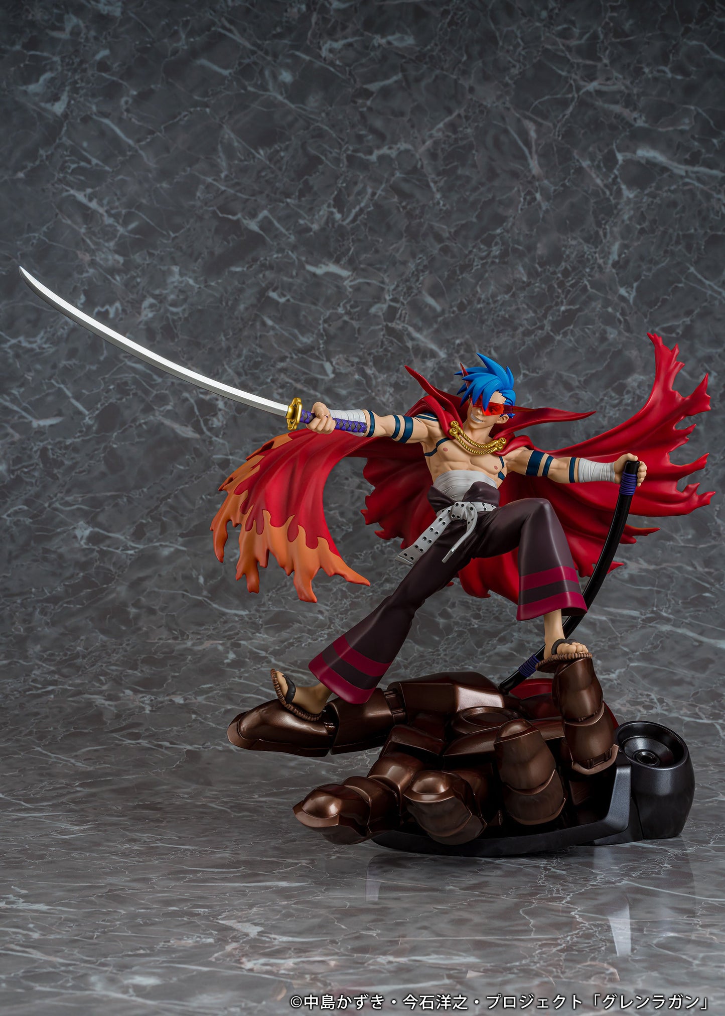 Tengen Toppa Gurren Lagann Scale Figure Kamina & Gurren