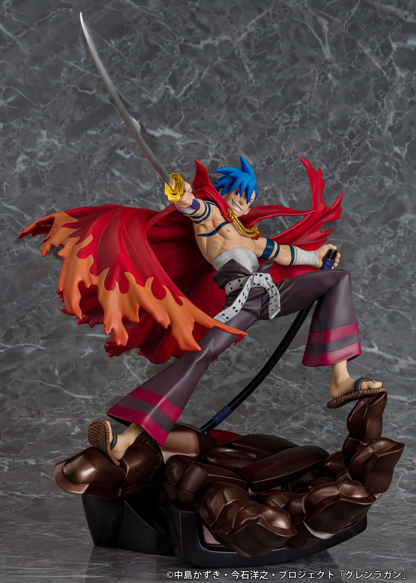 Tengen Toppa Gurren Lagann Scale Figure Kamina & Gurren