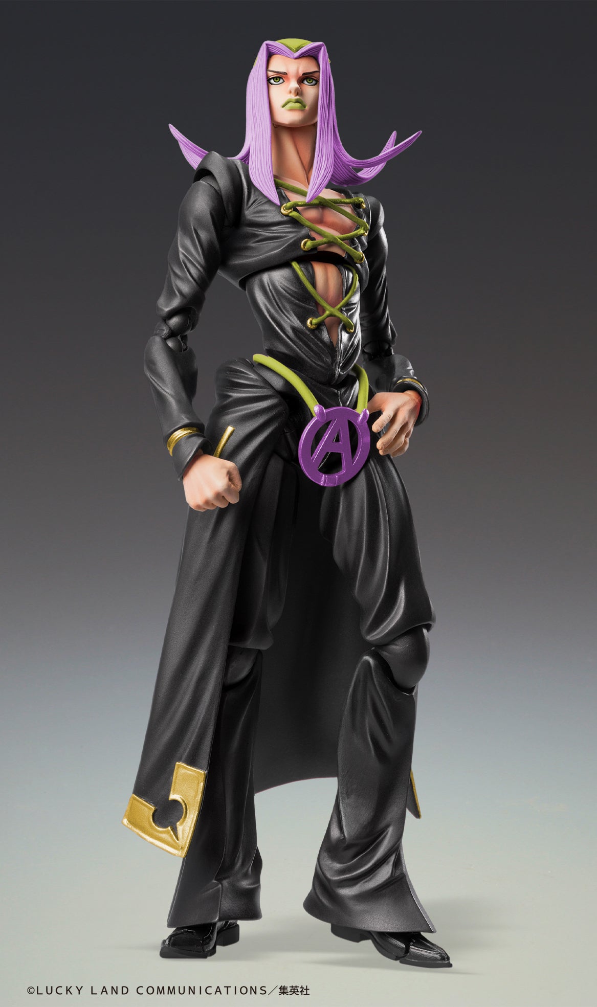 Super Action Statue "JoJo's Bizarre Adventure -Part. V-" Leone Abbacchio Ver. Black