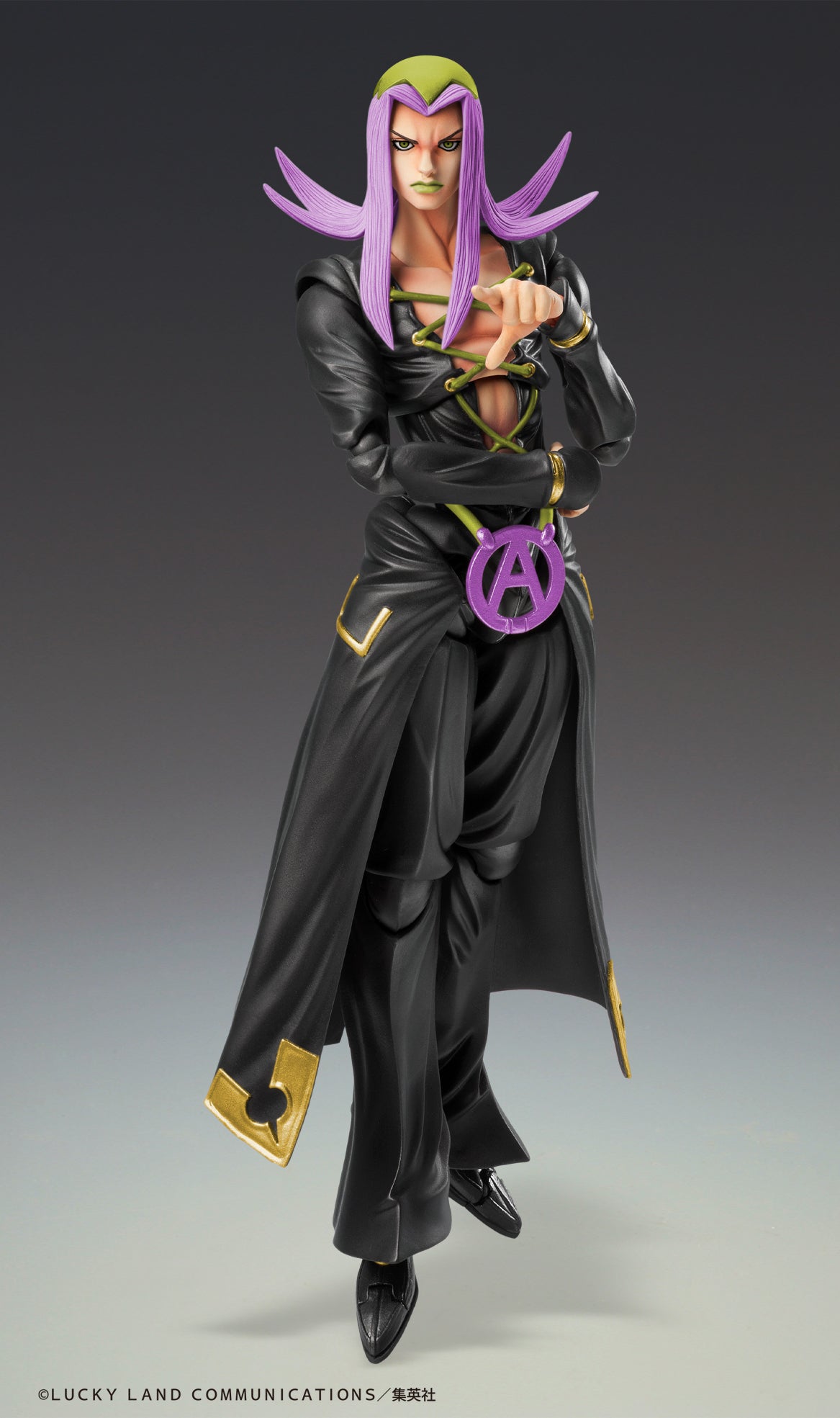 Super Action Statue "JoJo's Bizarre Adventure -Part. V-" Leone Abbacchio Ver. Black