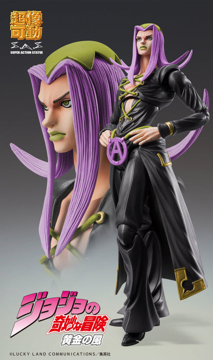 Super Action Statue "JoJo's Bizarre Adventure -Part. V-" Leone Abbacchio Ver. Black
