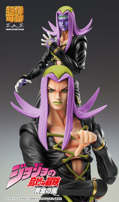 Super Action Statue "JoJo's Bizarre Adventure -Part. V-" Leone Abbacchio Ver. Black