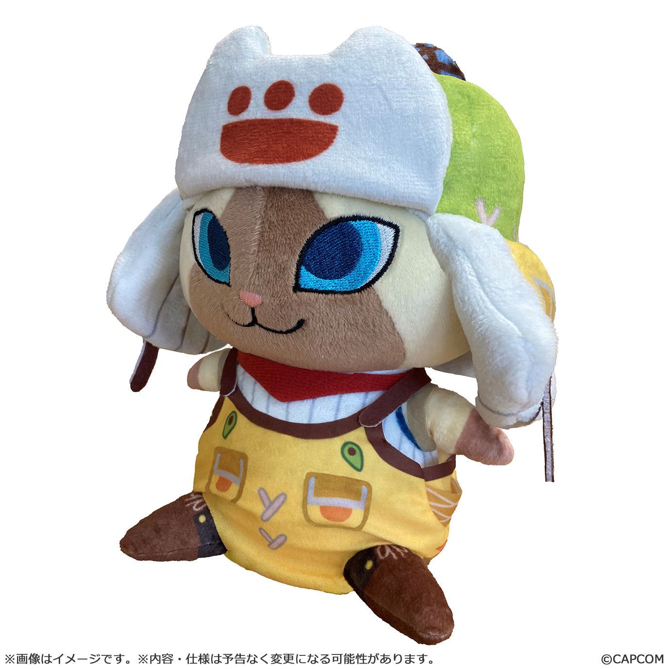 【Resale】Monster Hunter Wilds Deformed Plush Palico