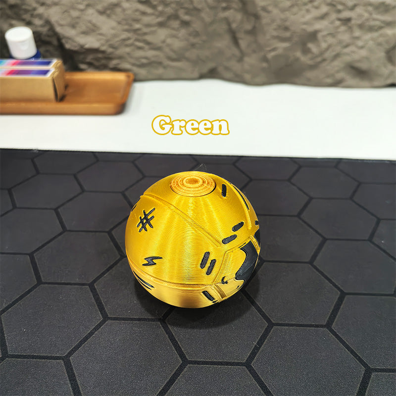 JoJo's Bizarre Adventure Steel Ball Run Gyro Zeppeli Golden Spin Steel Ball
