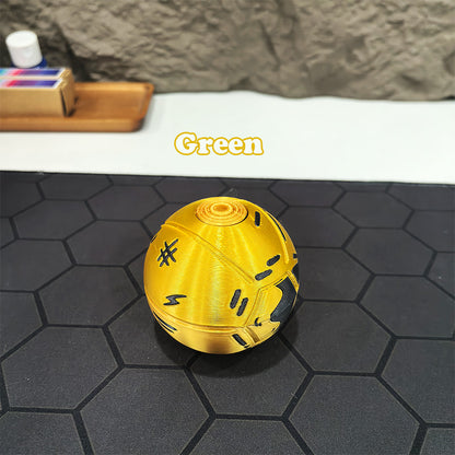 JoJo's Bizarre Adventure Steel Ball Run Gyro Zeppeli Golden Spin Steel Ball