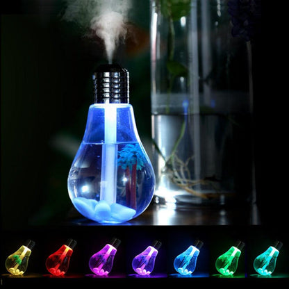 Color Changing Bulb Air Humidifier To Enhance The Space