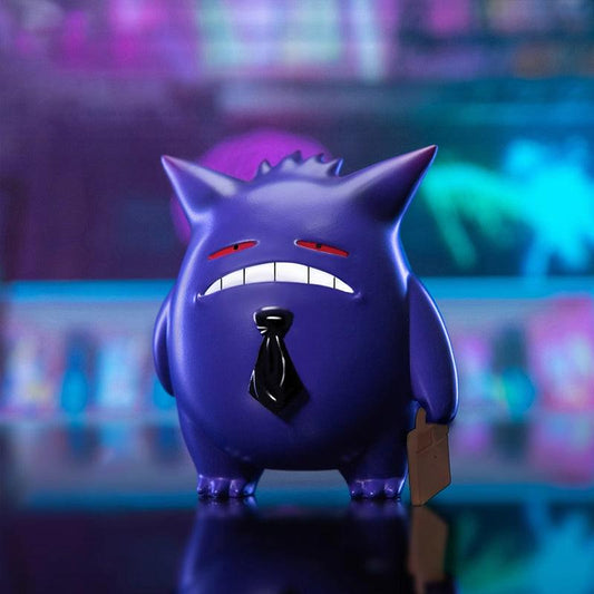 Worker Gengar Ghost Figure Model Desktop Ornament Gift Decoration Toy Statues