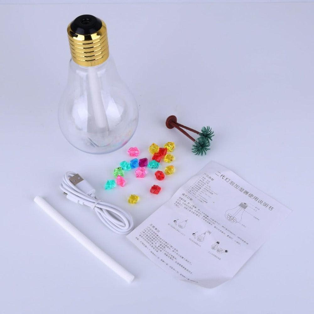Color Changing Bulb Air Humidifier To Enhance The Space