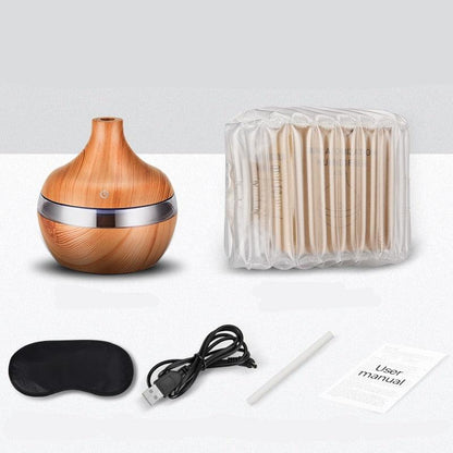 Ultrasonic Wood Grain Humidifier