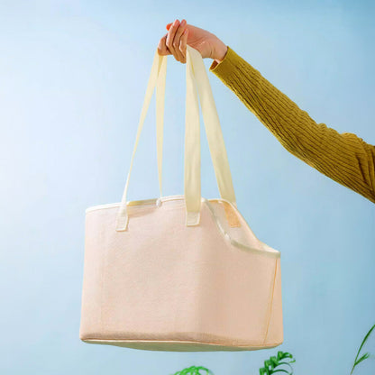 Lightweight Mesh Pet Carrier Bag for Small Dogs & Cats