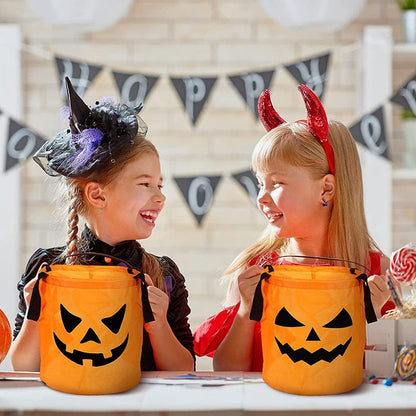 Pumpglow Halloween Pumpkin Buckets with LED lights | BUY 1 GET 1 FREE (2PCS)