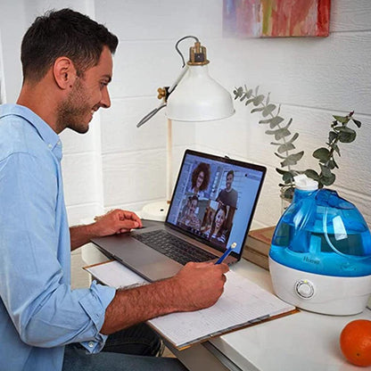 Cool Mist Humidifier 2.2L Ultrasonic Quiet for Rooms