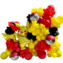 106 pcs Pokemon Pikachu balloons for birthday, party etc.