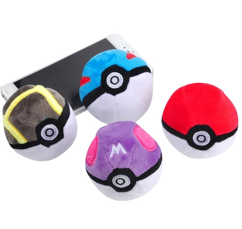 10 pcs.Pokeball plush set (approx. 7cm)