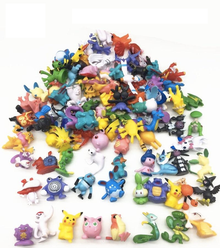 24 pcs. Pokemon Pocket Monster Pokeball figures