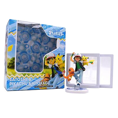 Ash Ketchum Pikachu figure (approx. 10cm)