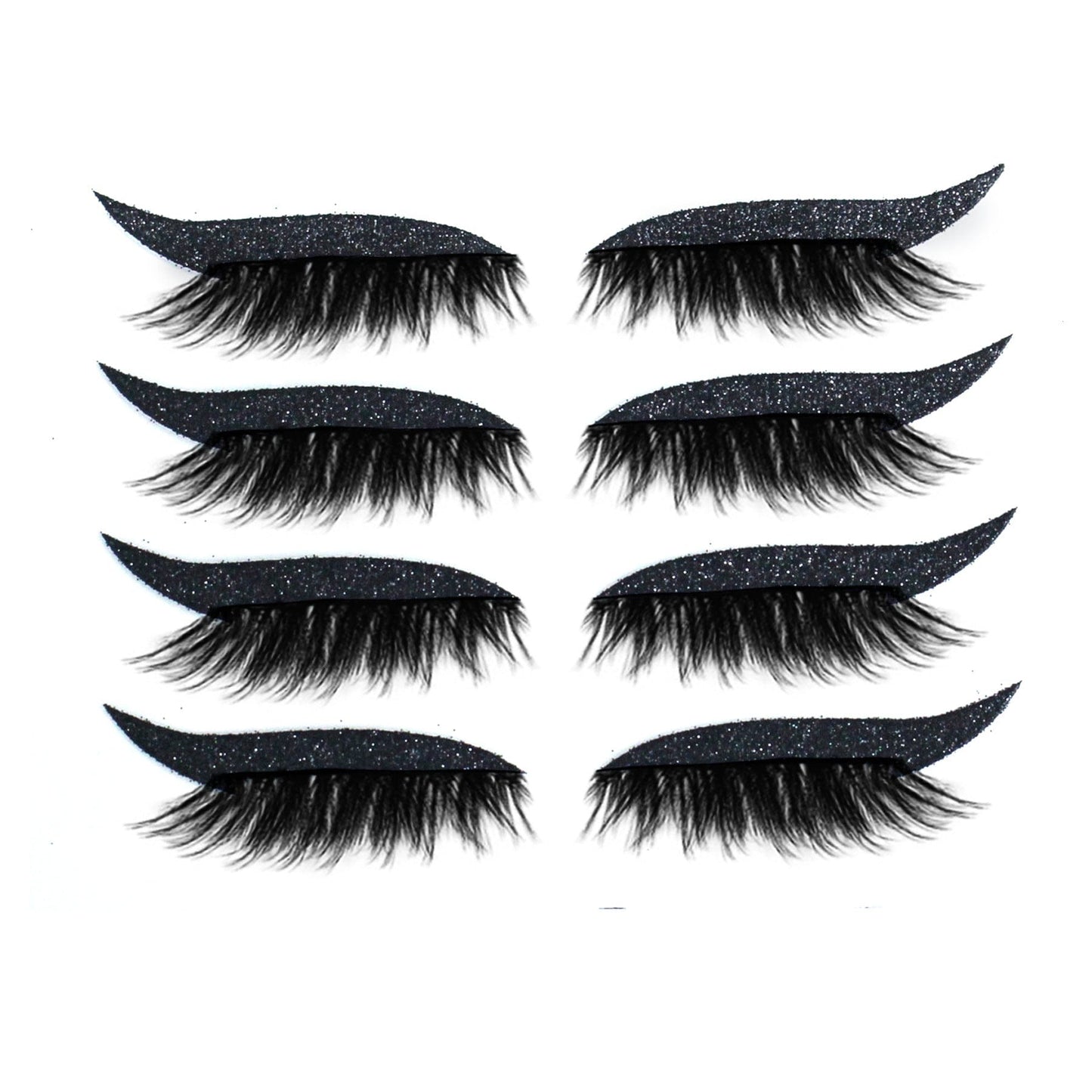 Glams Eyeliner and Eyelash Stickers | 1 + 3 PAIRS FOR FREE
