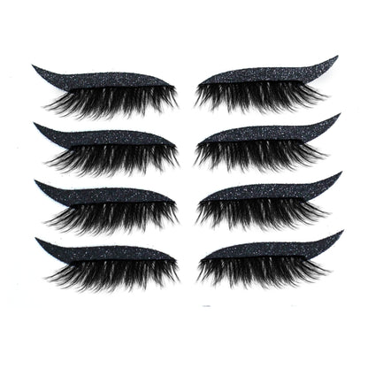 Glams Eyeliner and Eyelash Stickers | 1 + 3 PAIRS FOR FREE