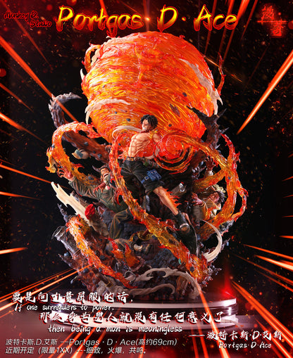 One Piece - Ace | 1:6 Resin Statue | by Monkey D Studio