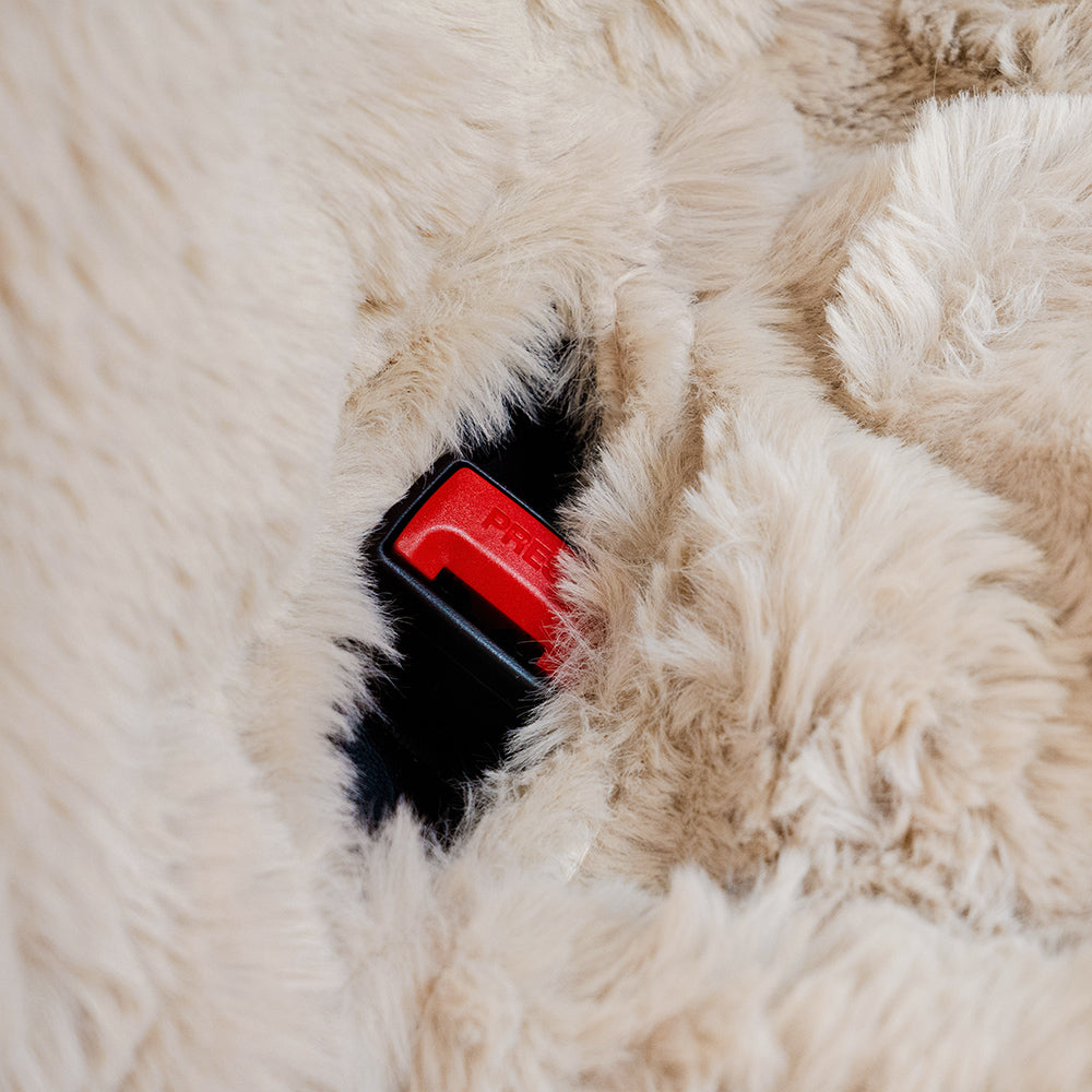 푹신하고 아늑한 반려동물 담요 자동차 시트 보호 커버 - 슈어스텝 