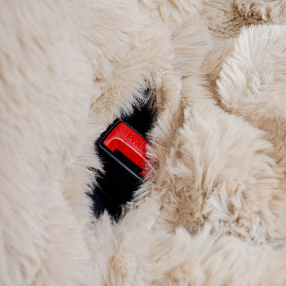 푹신하고 아늑한 반려동물 담요 자동차 시트 보호 커버 - 슈어스텝 