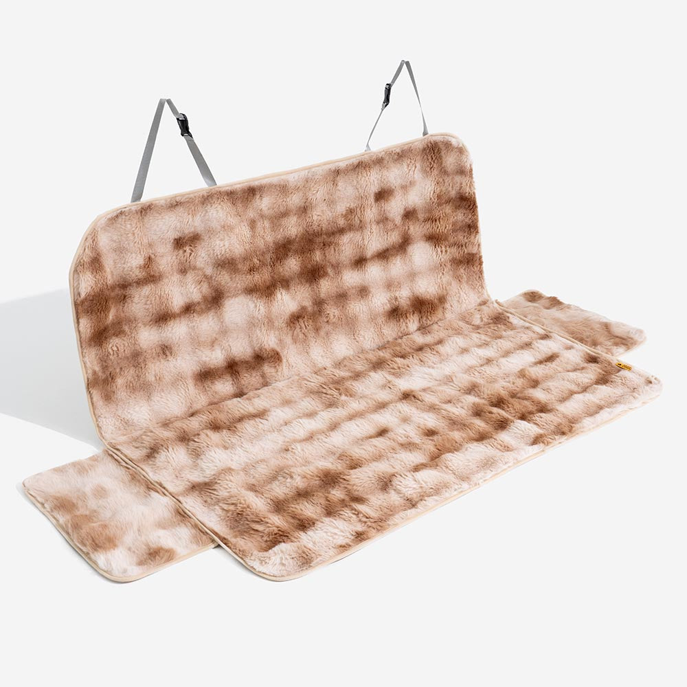 푹신하고 아늑한 반려동물 담요 자동차 시트 보호 커버 - 슈어스텝 