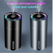 Wireless Rechargeable Humidifier With Anti Dry Protection For Car Use