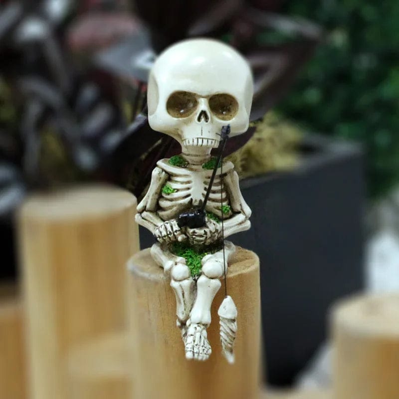 Fishorror Fishing Skeleton Halloween Decor | BUY 1 GET 1 FREE