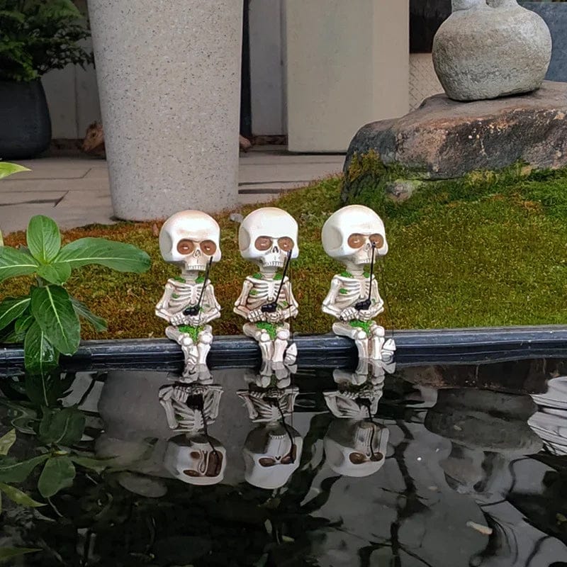 Fishorror Fishing Skeleton Halloween Decor | BUY 1 GET 1 FREE