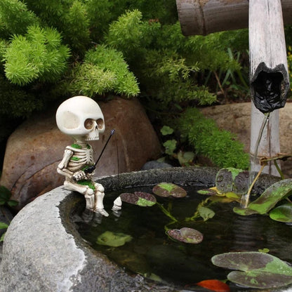 Fishorror Fishing Skeleton Halloween Decor | BUY 1 GET 1 FREE