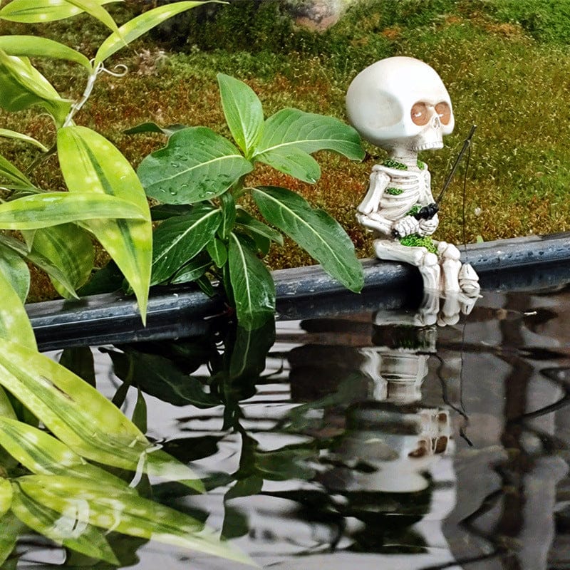 Fishorror Fishing Skeleton Halloween Decor | BUY 1 GET 1 FREE