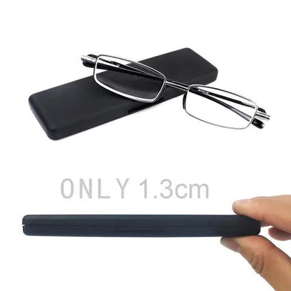 Compact Mens & Ladies Folding Reading Glasses