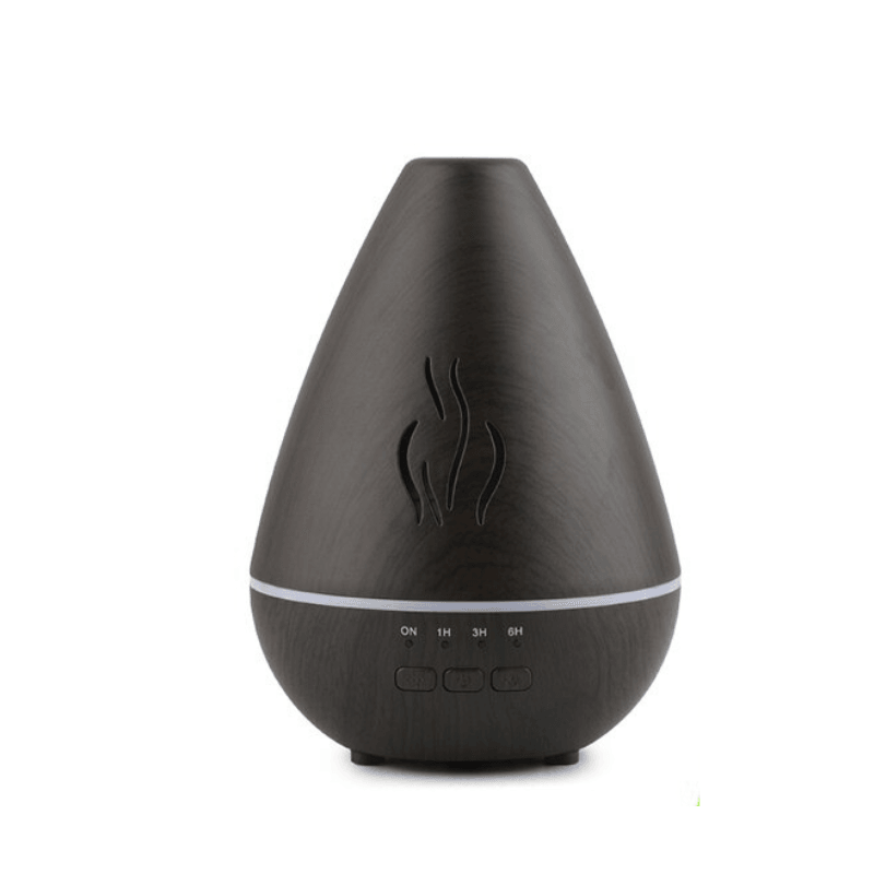 Essential Oil Aroma Diffuser With Ultrasonic Wood Grain Design