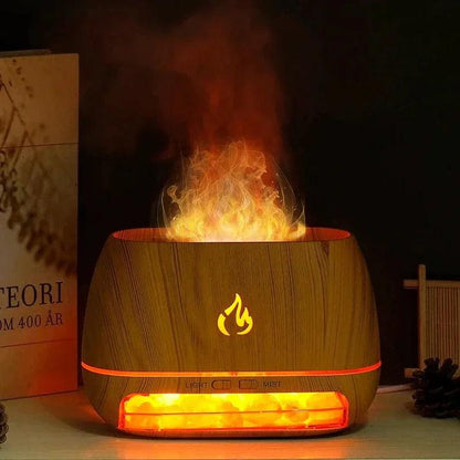 Flame Himalayan Salt Diffuser