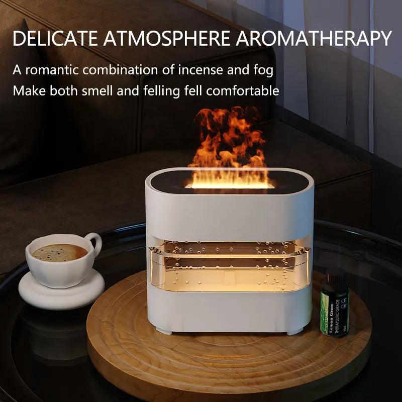 Touch Safe Flame Diffuser with Oil Function for Home and Office