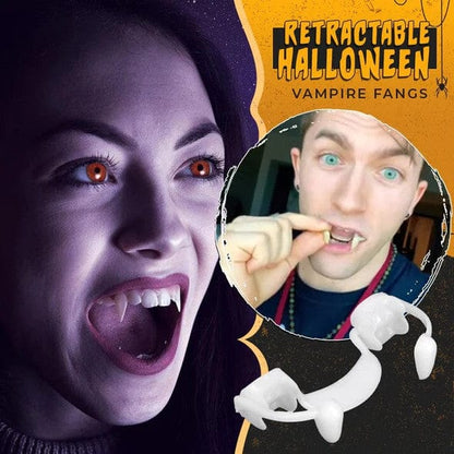 Fangs 2.0 Retractable Vampire Teeth with Tooth Gel | 1 + 1 FREE
