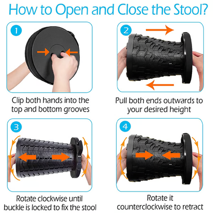 Lightweight Collapsible Stool