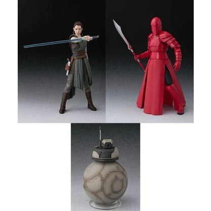 Bandai S.H. Figuarts Star Wars Last Jedi BB-4 Rey Praetorian Guard Figure Set