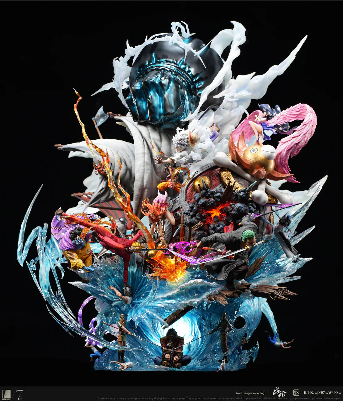 One Piece - 7 Years Celebration Battle | Resin Statue | by Last Sleep