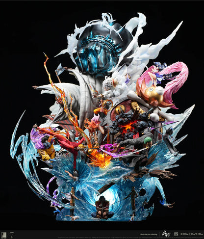 One Piece - 7 Years Celebration Battle | Resin Statue | by Last Sleep
