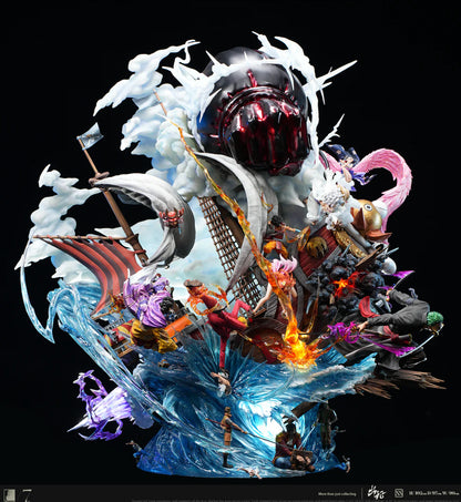 One Piece - 7 Years Celebration Battle | Resin Statue | by Last Sleep