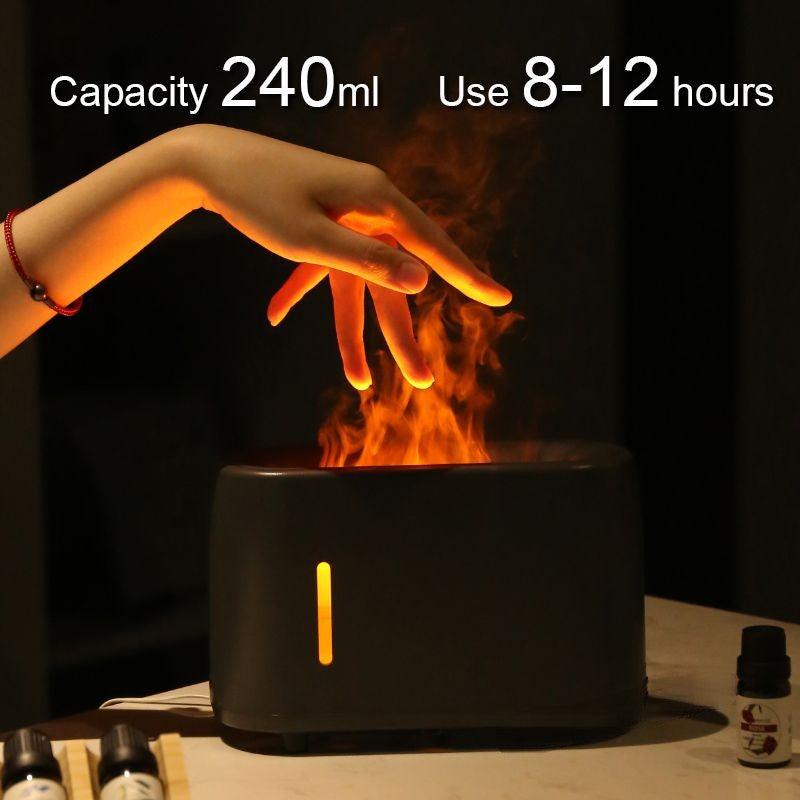 Flame Air Electric Aroma Diffuser – Quiet and Efficient Humidifier