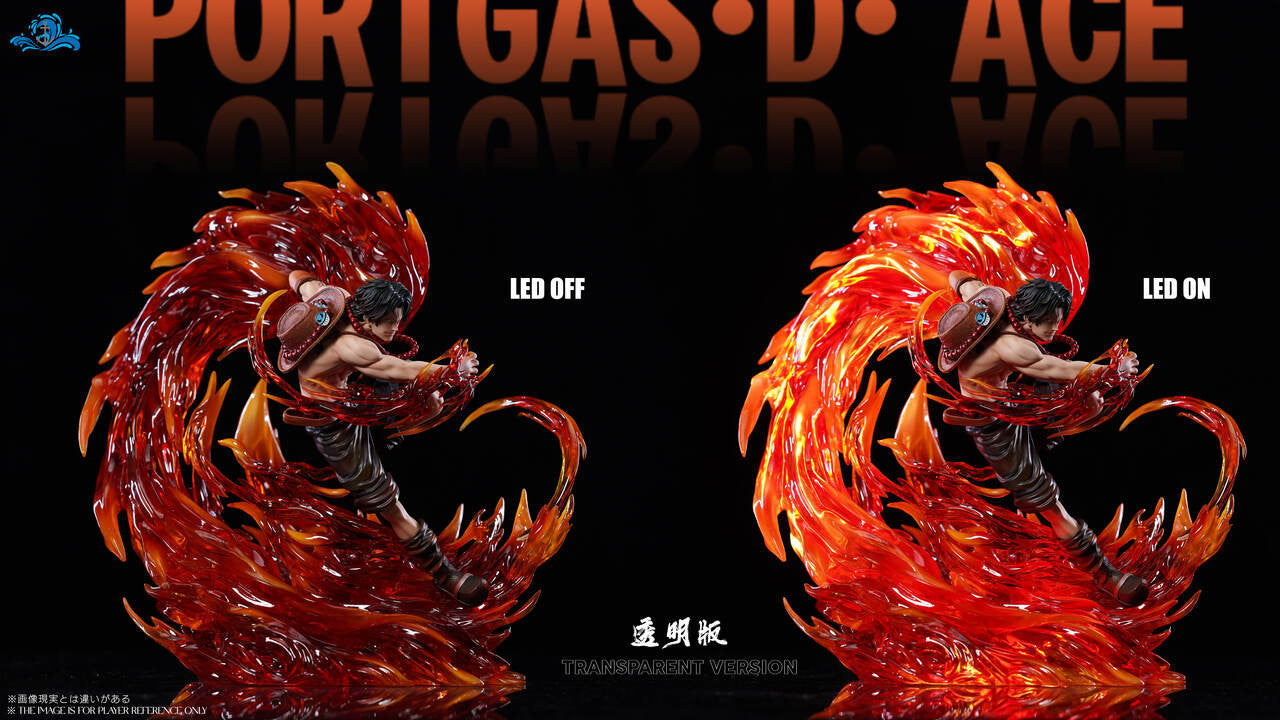 One Piece - Portgas D. Ace | Resin Statue | by Po Lang Studio