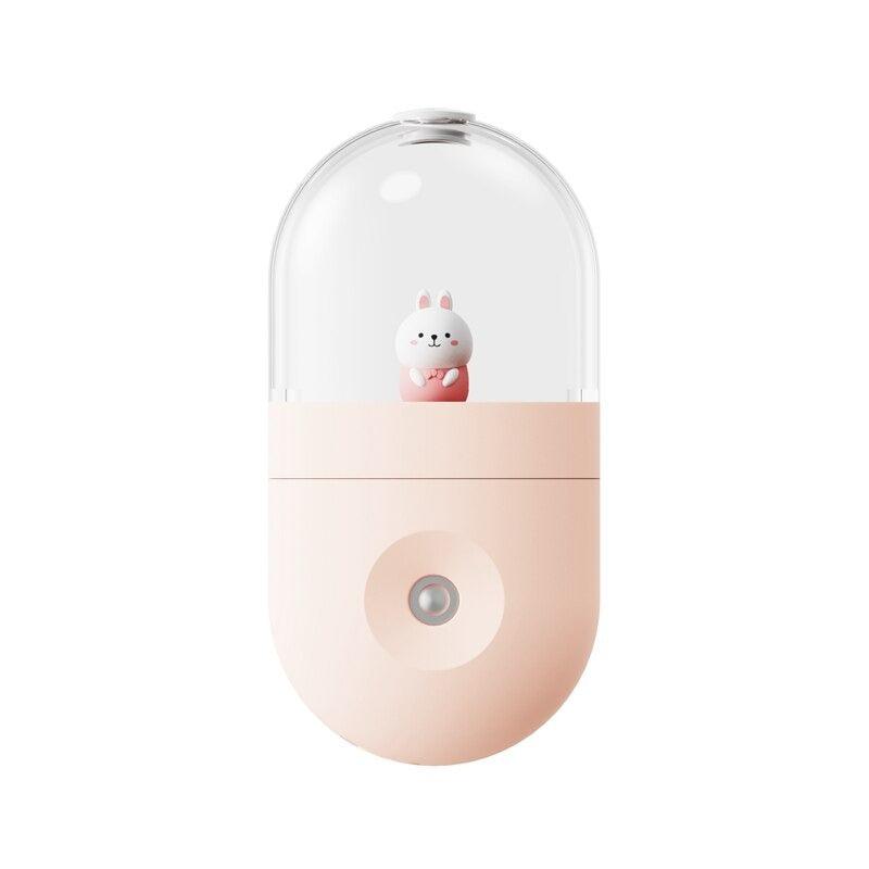 Cartoon Doll Car Humidifier With Wireless Aromatherapy Diffuser